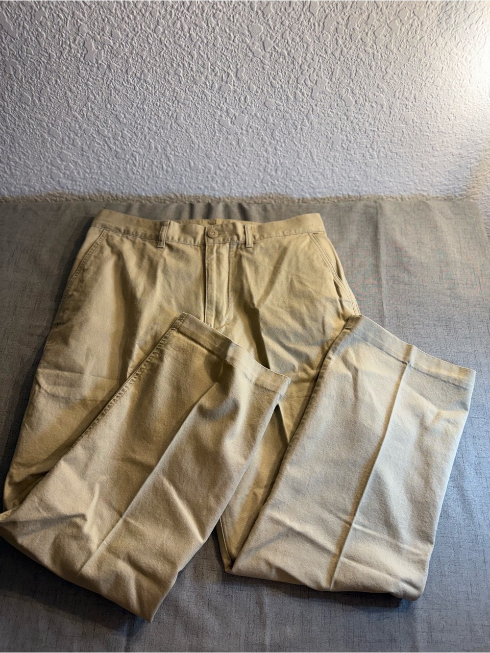 Patagonia Men's 34 Stand Up Canvas Pants Khaki Organic Cotton SP11